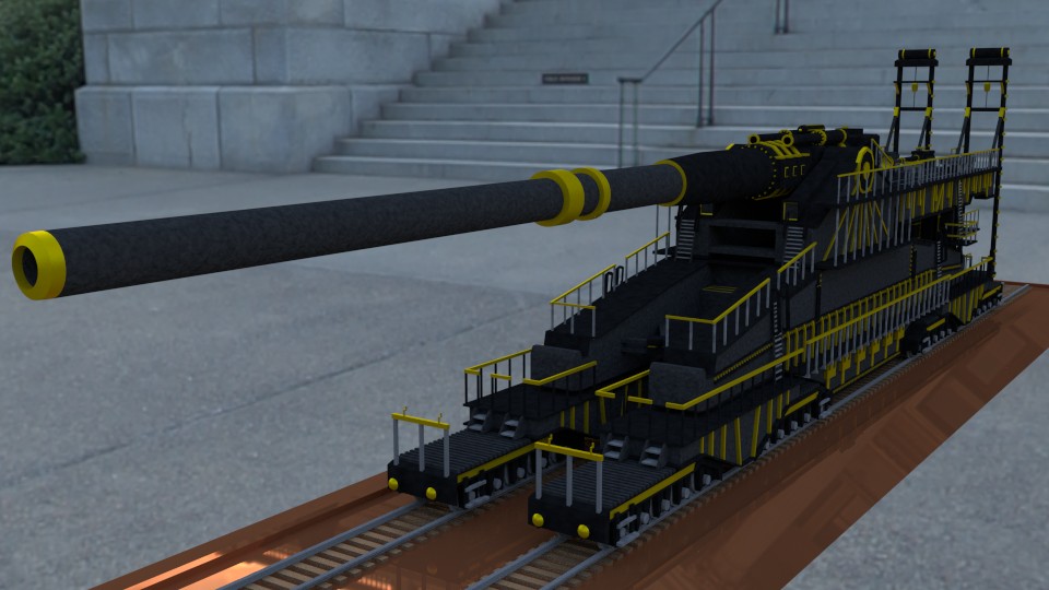 Dora Railway Gun preview image 1